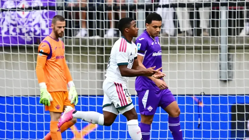 El Real Madrid se deja llevar en su estreno ante la Fiorentina