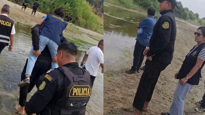VIDEO: Polémica en Perú por policías que cargaron a una fiscal para no "ensuciarse los zapatos"