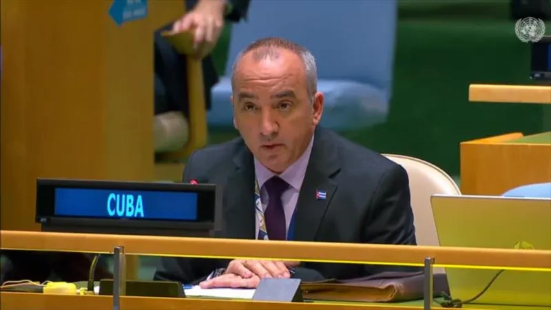 Cuba considera “desvergonzado” que el “genocida Israel” cuestione a la isla