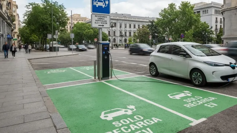 Los puntos de recarga no son plazas de aparcamiento: Esta es la multa que te pondrá la DGT si se te ocurre dejar tu coche