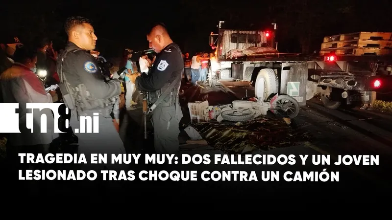 Accidente en la carretera Muy Muy-Boaco deja dos fallecidos y un lesionado