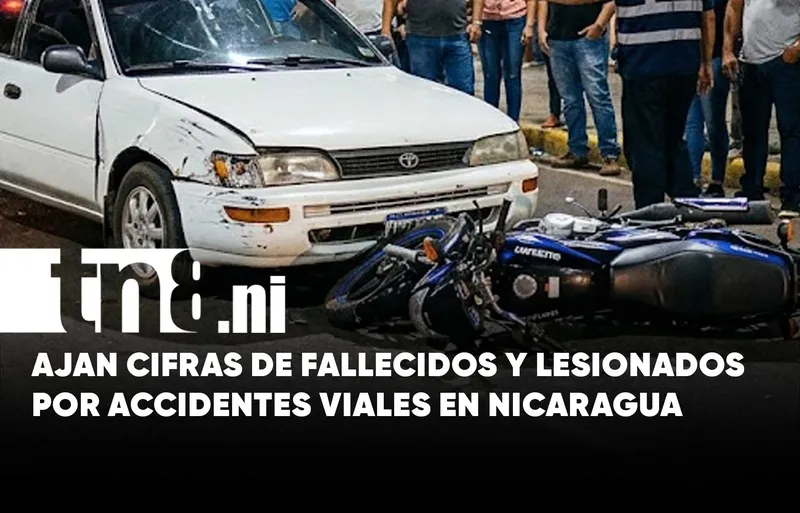 Disminuyen fallecidos y lesionados por accidentes de tránsito en Nicaragua