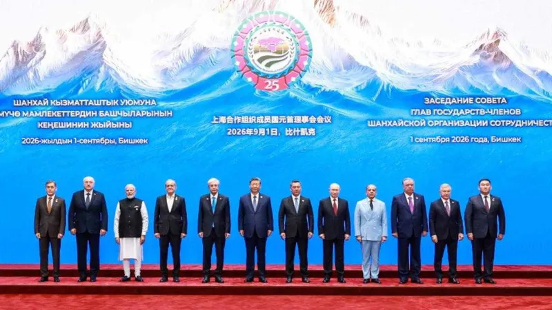 El presidente chino, Xi Jinping, asiste a la 26ª Reunión del Consejo de Jefes de Estado de la OCS