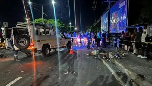 Accidente de tránsito cobra la vida de un motociclista en Managua