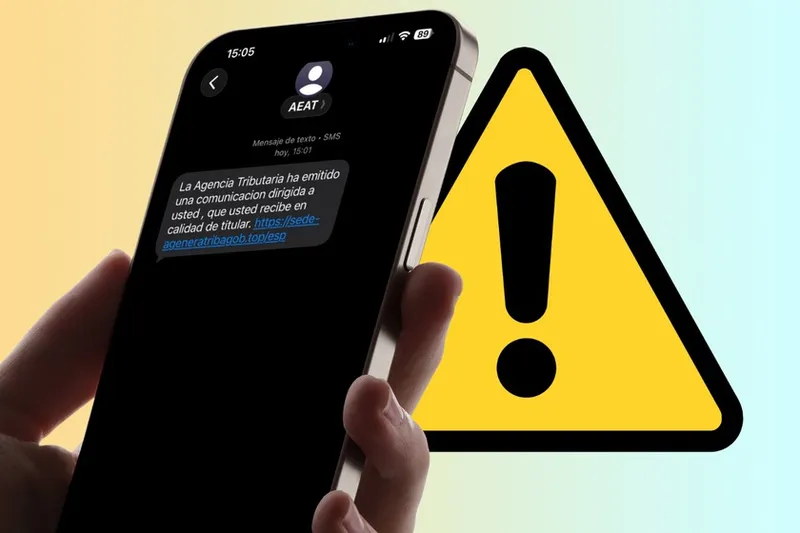 Casi caigo en la última estafa "de la Agencia Tributaria". Un SMS realista que se desenmascara desde el iPhone en menos de un minuto