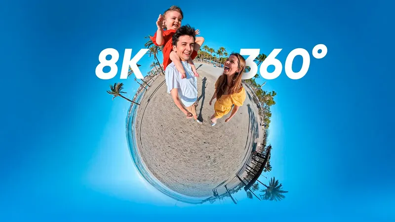 Amazon rebaja la cámara más buscada del verano: es sumergible y graba a 360 grados
