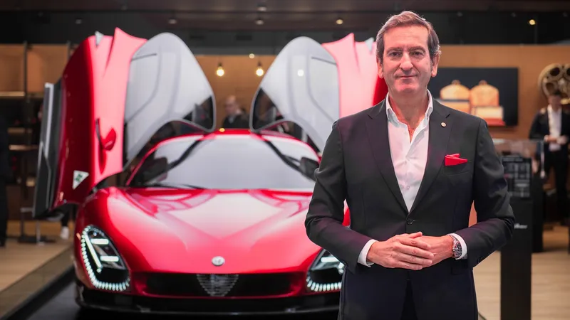 El diseñador jefe de Alfa Romeo, el español Alejandro Mesonero-Romanos, no lo duda: “Deshagámonos de las pantallas grandes”