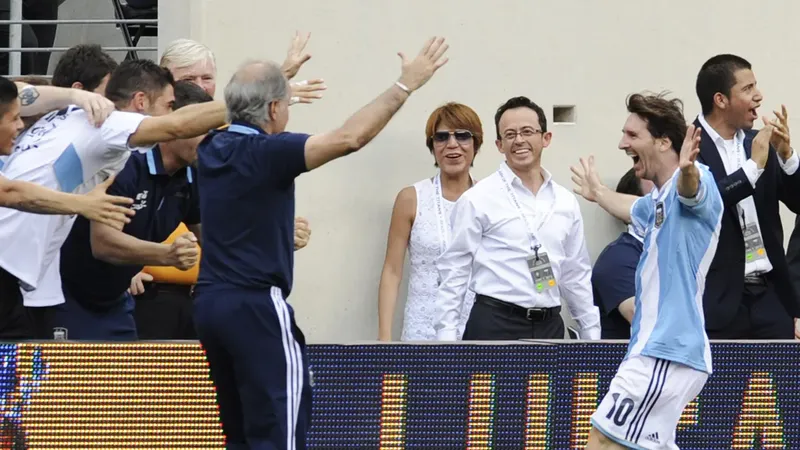 Messi se aferra a un buen recuerdo en el estadio de la final del Mundial de 2026