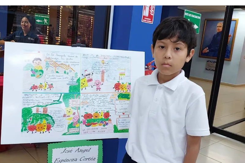 Premian historietas escolares sobre nutrición saludable en Nicaragua