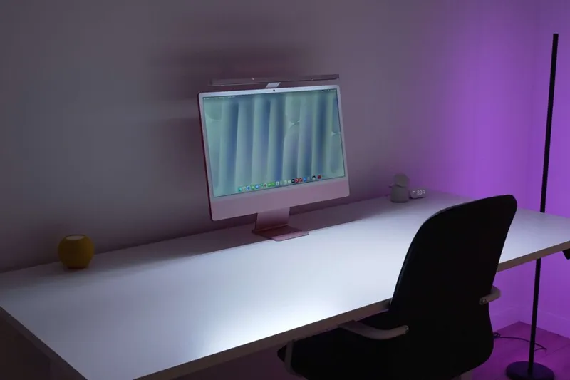iScreen Bar, análisis: la barra de luz exclusiva para iMac con la que da gusto trabajar de noche