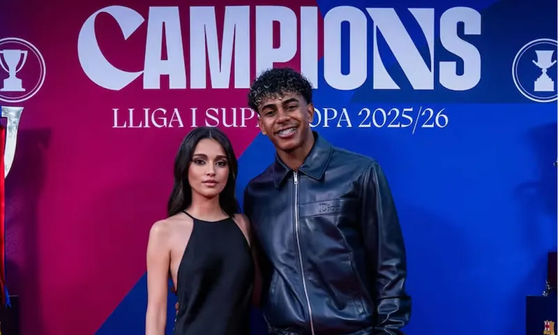 Lamine Yamal oficializa su relación con la influencer española Inés García