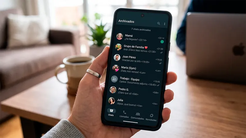 El motivo por el que cada vez más gente archiva todos sus chats de WhatsApp