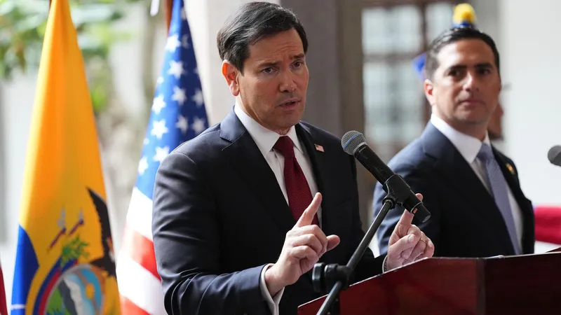 Rubio vincula a anteriores gobiernos de izquierda de Colombia y Ecuador con el narcotráfico