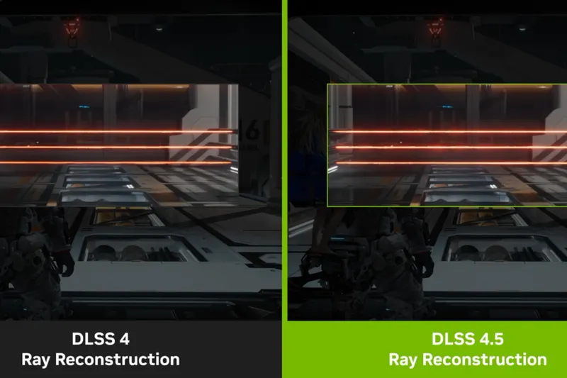 Nvidia lanza DLSS 4.5 Ray Reconstruction: así es la nueva IA que mejora la imagen de tus juegos sin tener que cambiar de gráfica