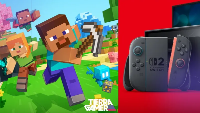 Minecraft saldrá en Switch 2 y podrás actualizar tu versión de Switch 1