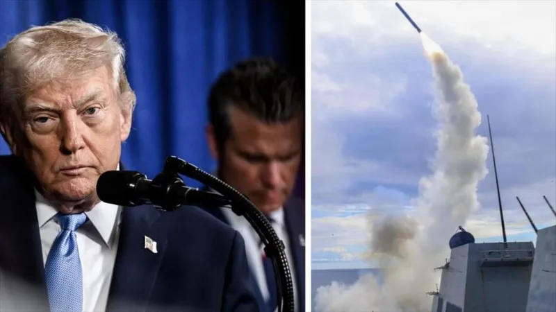 Desesperados esfuerzos de Trump por negar la escasez de misiles de EEUU