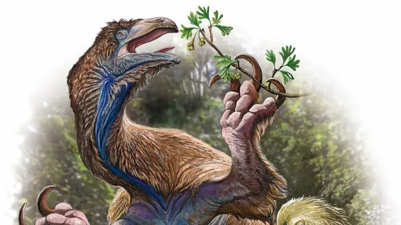 Desentierran en China un extraño dinosaurio gigante con enormes garras y una peculiar mandíbula