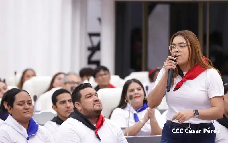 Palabras de la Compañera Hanny Montenegro, Coordinadora de Juventud Sandinista del Departamento de Managua