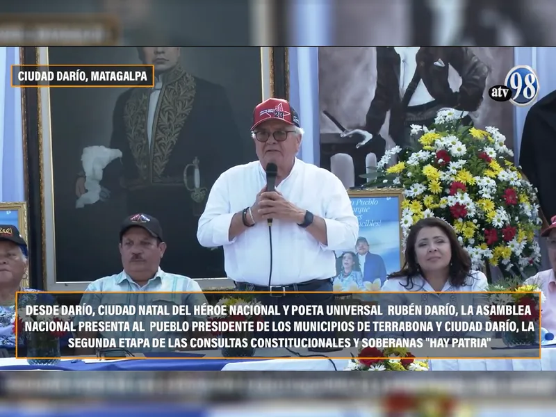 Ciudad Darío y Terrabona respaldan segunda etapa de consultas constitucionales “Hay Patria”