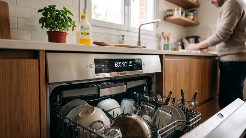 El error que casi todos cometemos al poner el lavavajillas y que hace gastar más agua