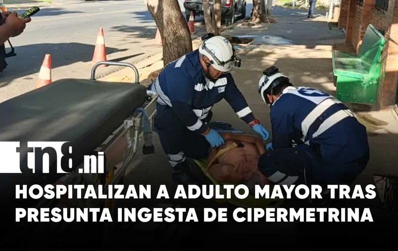 Rápida intervención de socorristas salva a adulto mayor tras presunta intoxicación