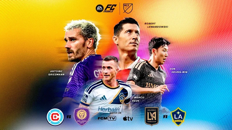 EA Sports FC Mobile transmitirá en vivo LAFC vs. LA Galaxy por FCM TV