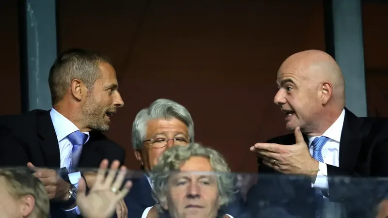 La UEFA se retira de las competiciones FIFA: Europa, fuera de los Mundiales
