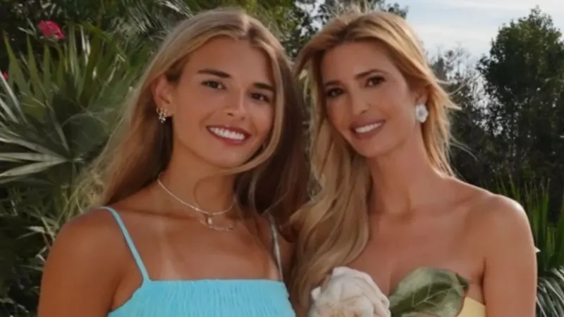 Ivanka Trump muestra su complicidad con su sobrina Kai durante su escapada a Las Bahamas