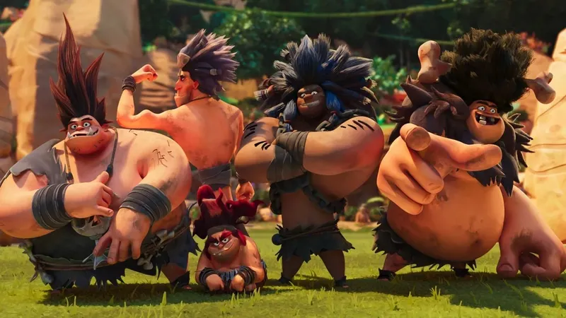 Llega a los cines otro regalo para los más pequeños, una película "llena de humor, muy dinámica y con un estilo diferente": 'Gungo y los juegos cavernícolas'