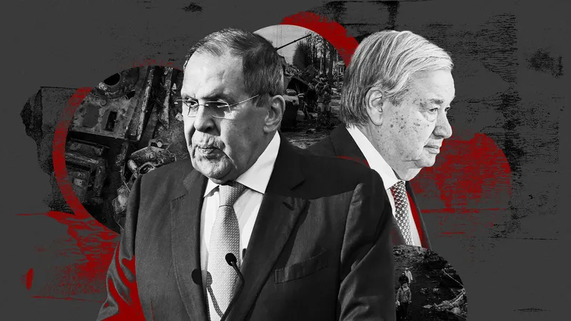 "Escenificaciones sangrientas": ¿Qué le exigió Lavrov al secretario general de la ONU?