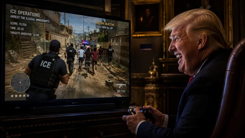 Casa Blanca lanza videojuegos sobre deportaciones