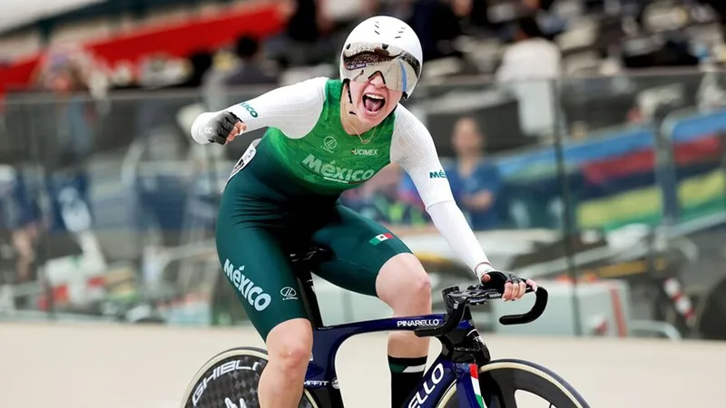 Mexicana Acevedo con omnium dorado en velódromo dominicano