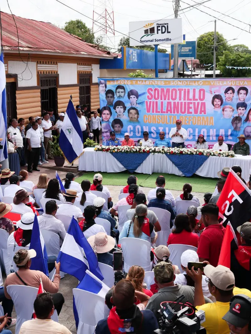 Concluyen consultas Hay Patria en Chinandega y anuncian homenaje a Benjamín Zeledón