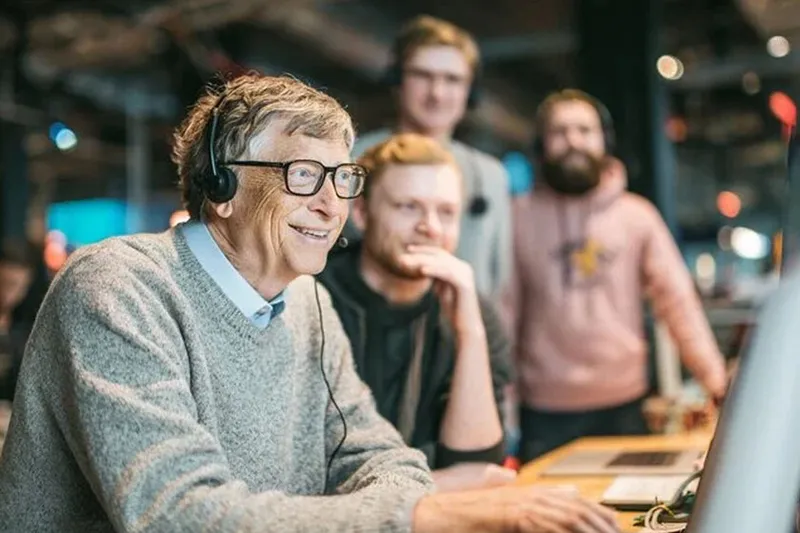 Al trabajar en la start-up de su hija mientras está jubilado, Bill Gates ha demostrado a otros PDG la importancia de estar en primera línea