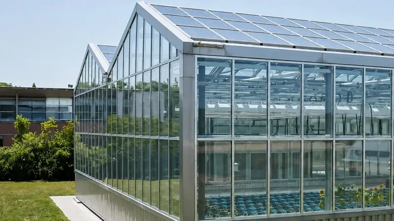 Paneles solares semitransparentes logran enfriar invernaderos y reducir hasta un 60% el uso de agua