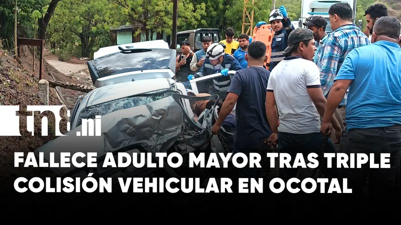 Muere uno de los lesionados tras triple colisión en Ocotal