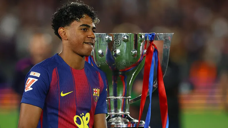 ¡Lamine Yamal, MVP de La Liga de España a sus 18 años!