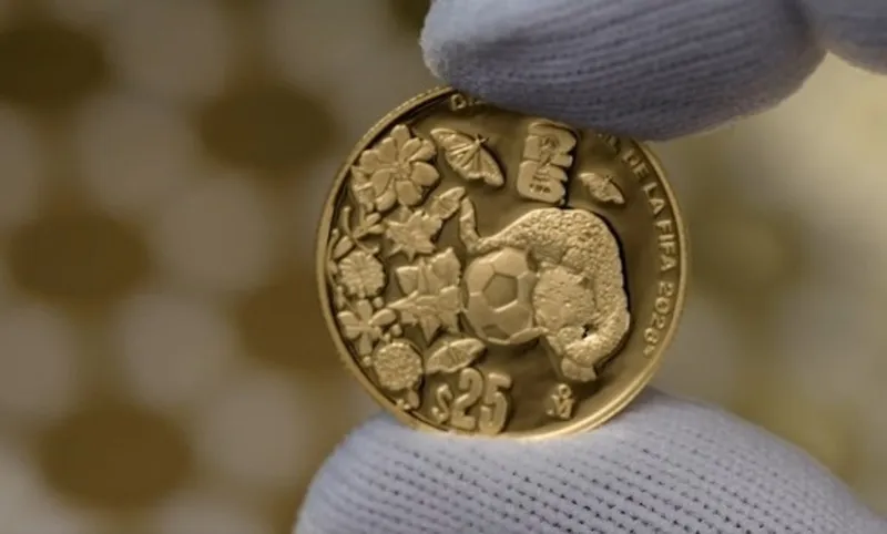 BdeM pone en circulación 12 monedas conmemorativas del Mundial FIFA 2026
