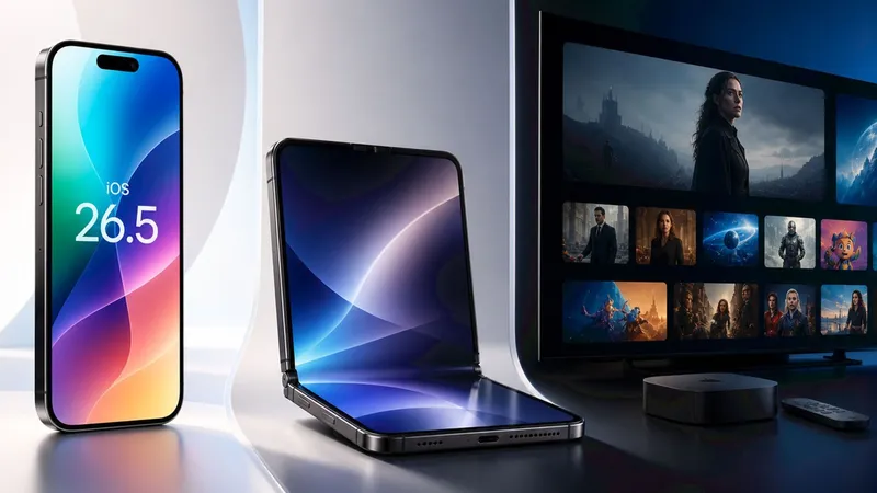Lo que hay que leer hoy sobre Apple (8 de mayo) en 1 minuto: iOS 26.5, iPhone plegable y estrenos de Apple TV