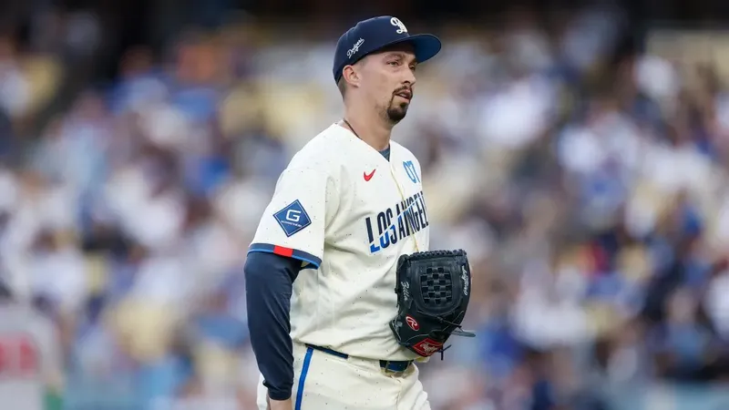 Blake Snell, a la lista de lesionados de los Dodgers