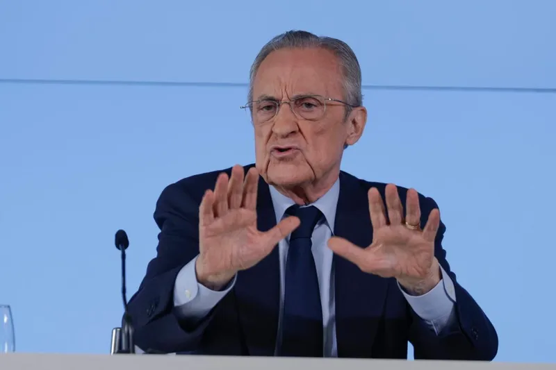 Florentino Pérez dio la cara: elecciones, acusaciones al Barcelona y rechazo a las filtraciones