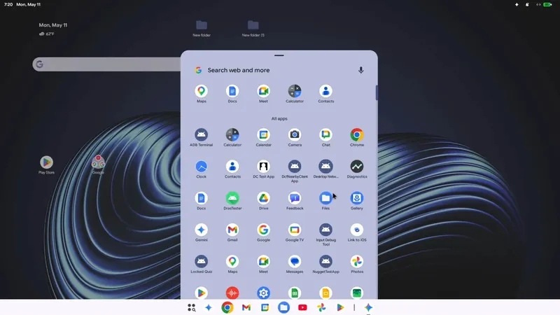 Filtran un vídeo de 16 minutos que muestra AluminiumOS, el nuevo sistema operativo de Google