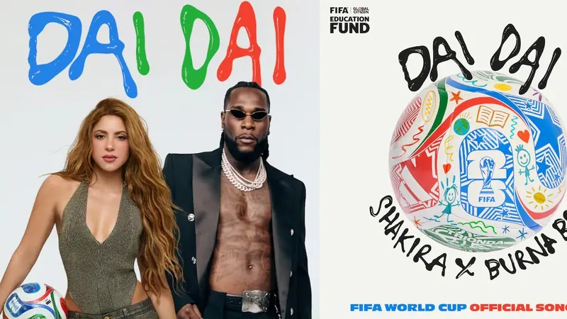 Shakira la canción oficial del Mundial 2026 'Dai Dai' y homenajea a las leyendas del fútbol