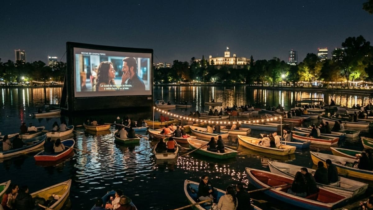 Ambulancha 2026: Regresa el cine flotante al Lago de Chapultepec en marzo, cómo y cuándo asistir ¡GRATIS!