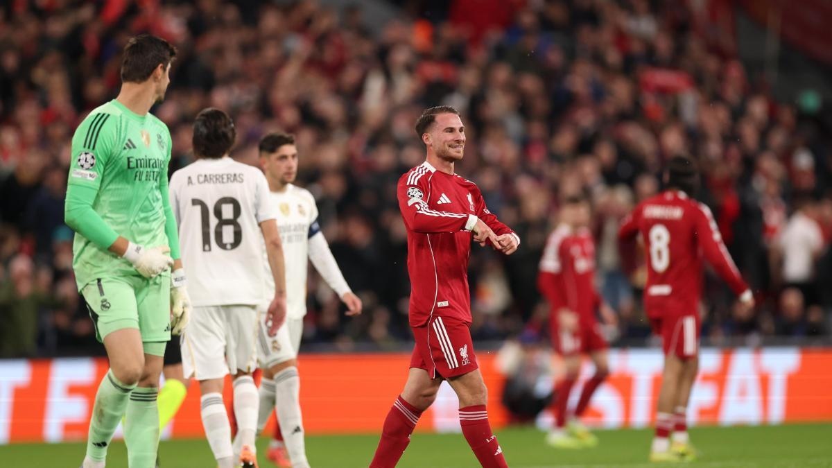 Derrota por la mínima del Madrid en Anfield y gracias