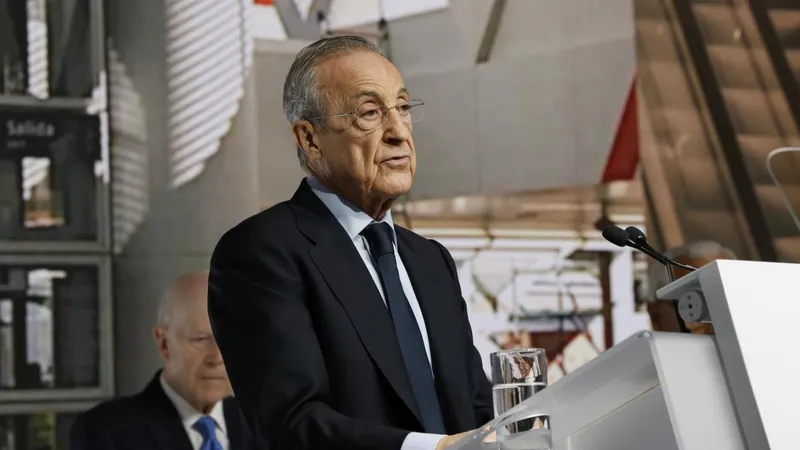 ¡Florentino Pérez comparece ante los medios!