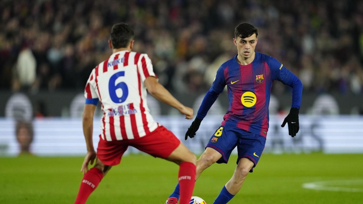 El recital de Pedri que sostuvo al Barça hasta el último aliento