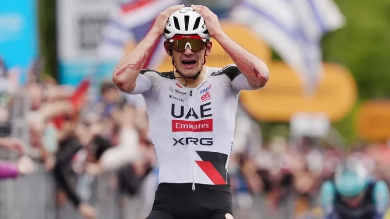 Locura total en el Giro: Increíble victoria de Igor Arrieta y el portugués Afonso Eulálio es el nuevo líder con más de 6 minutos sobre los favoritos