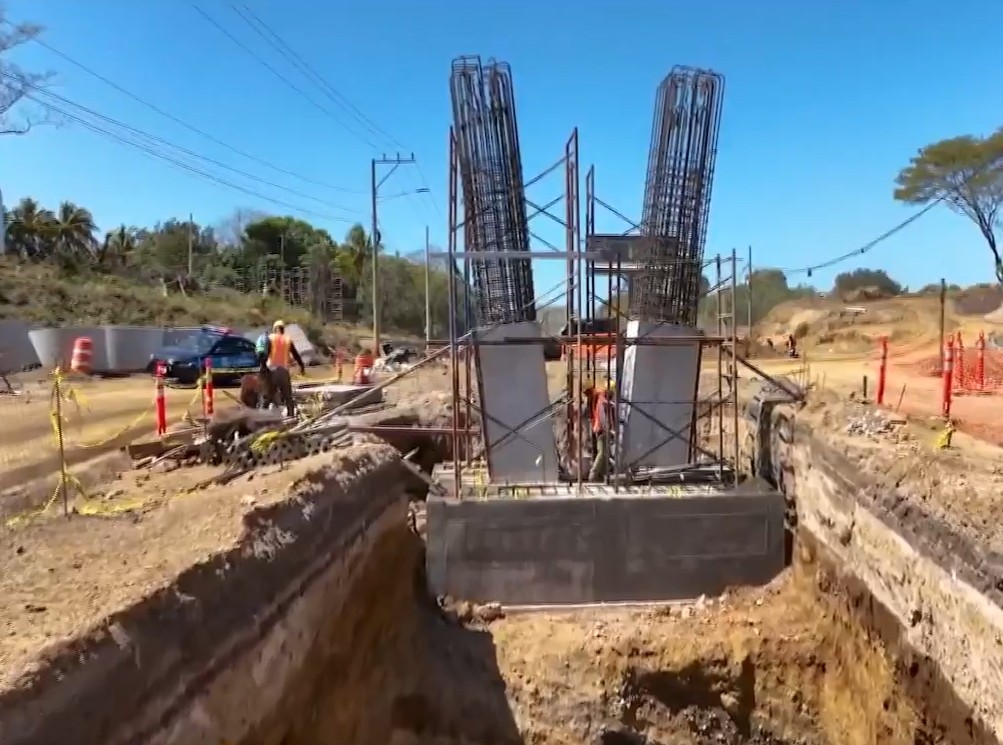 Construcción del Paso a Desnivel Nejapa alcanza un 14% de avance