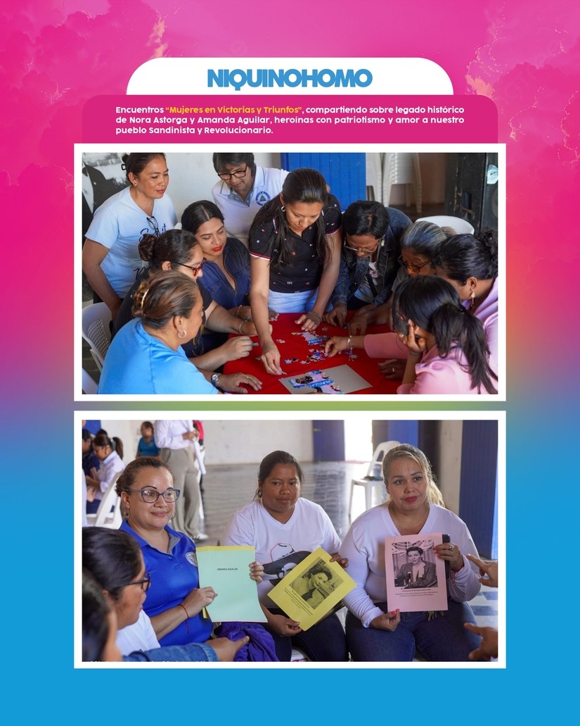 Mujeres nicaragüenses conocen sobre la vida e historia de Nora Astorga